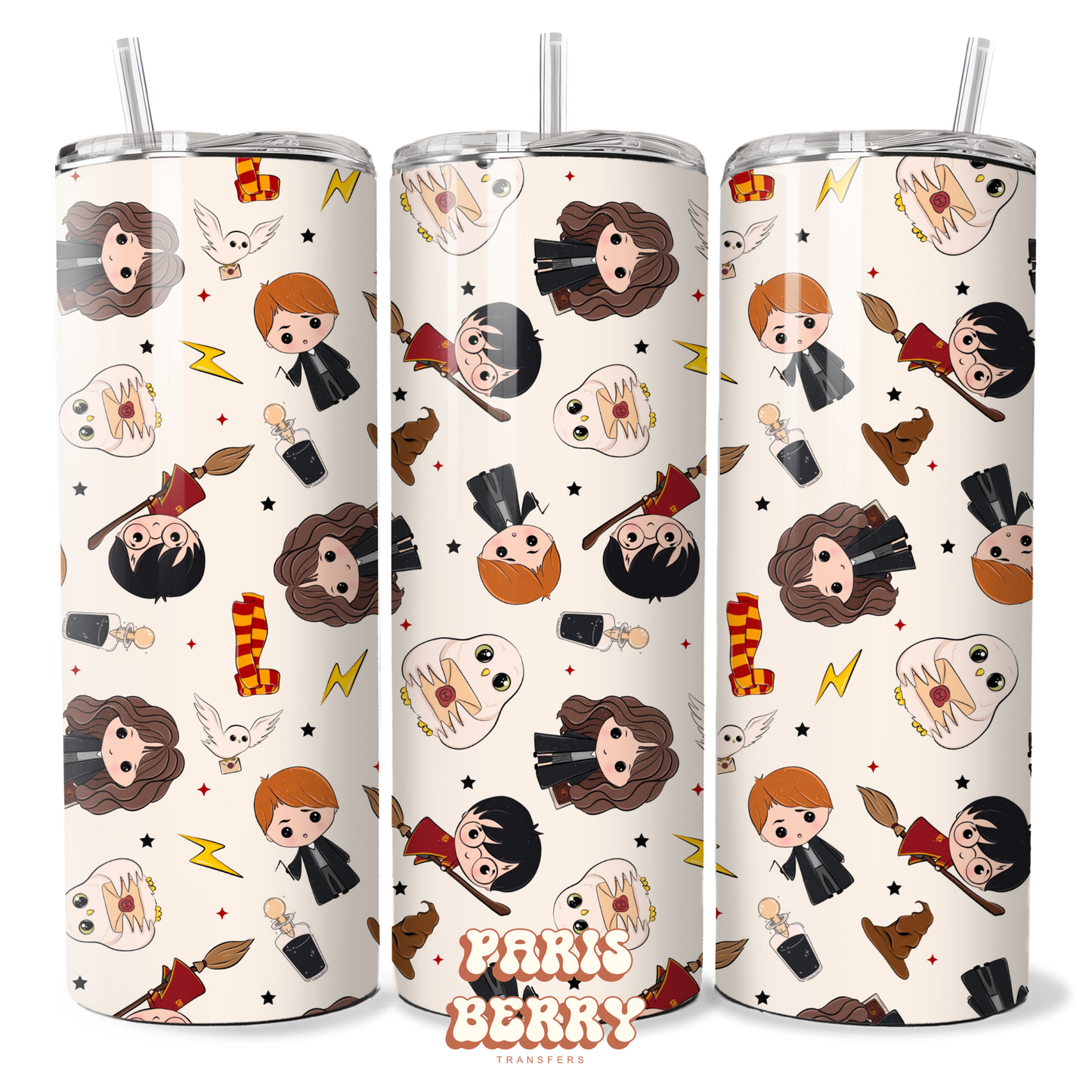 Wizard Friends - 20oz Sublimation Tumbler Wrap