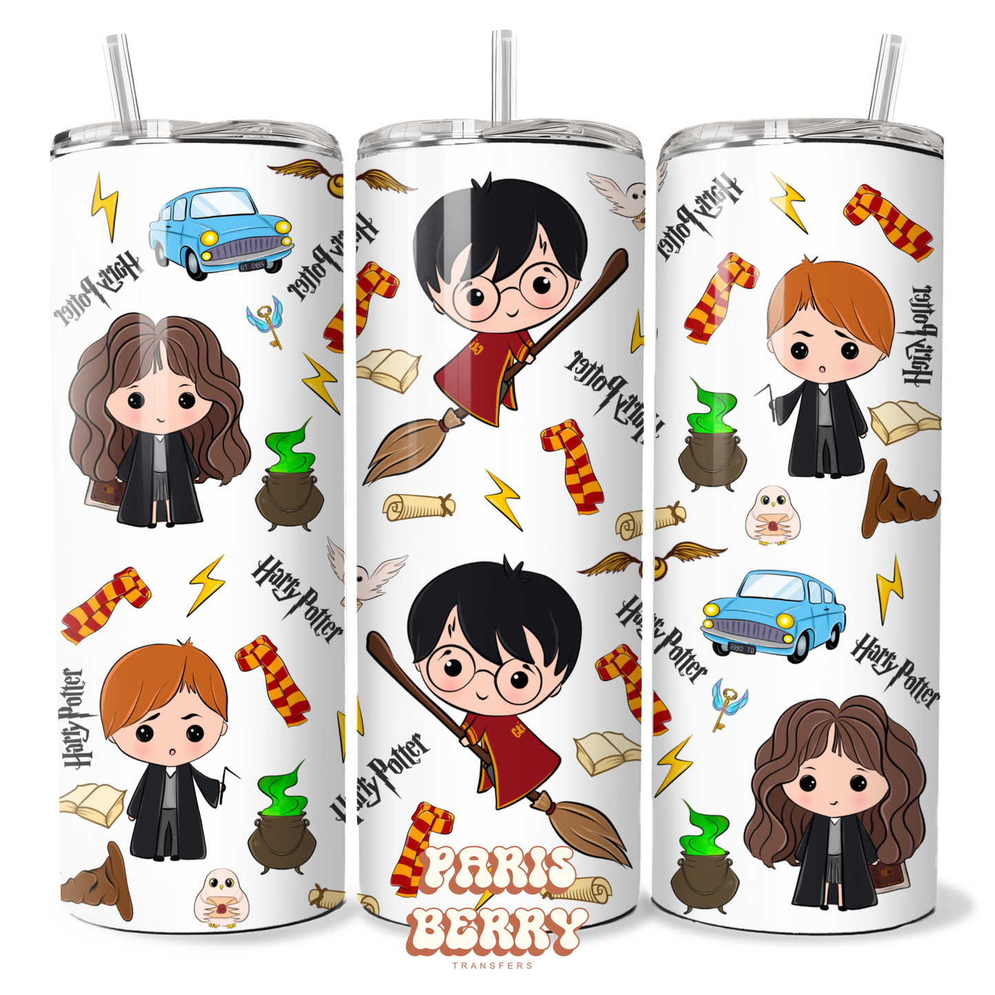 Wizard Friends - 20oz Sublimation Tumbler Wrap