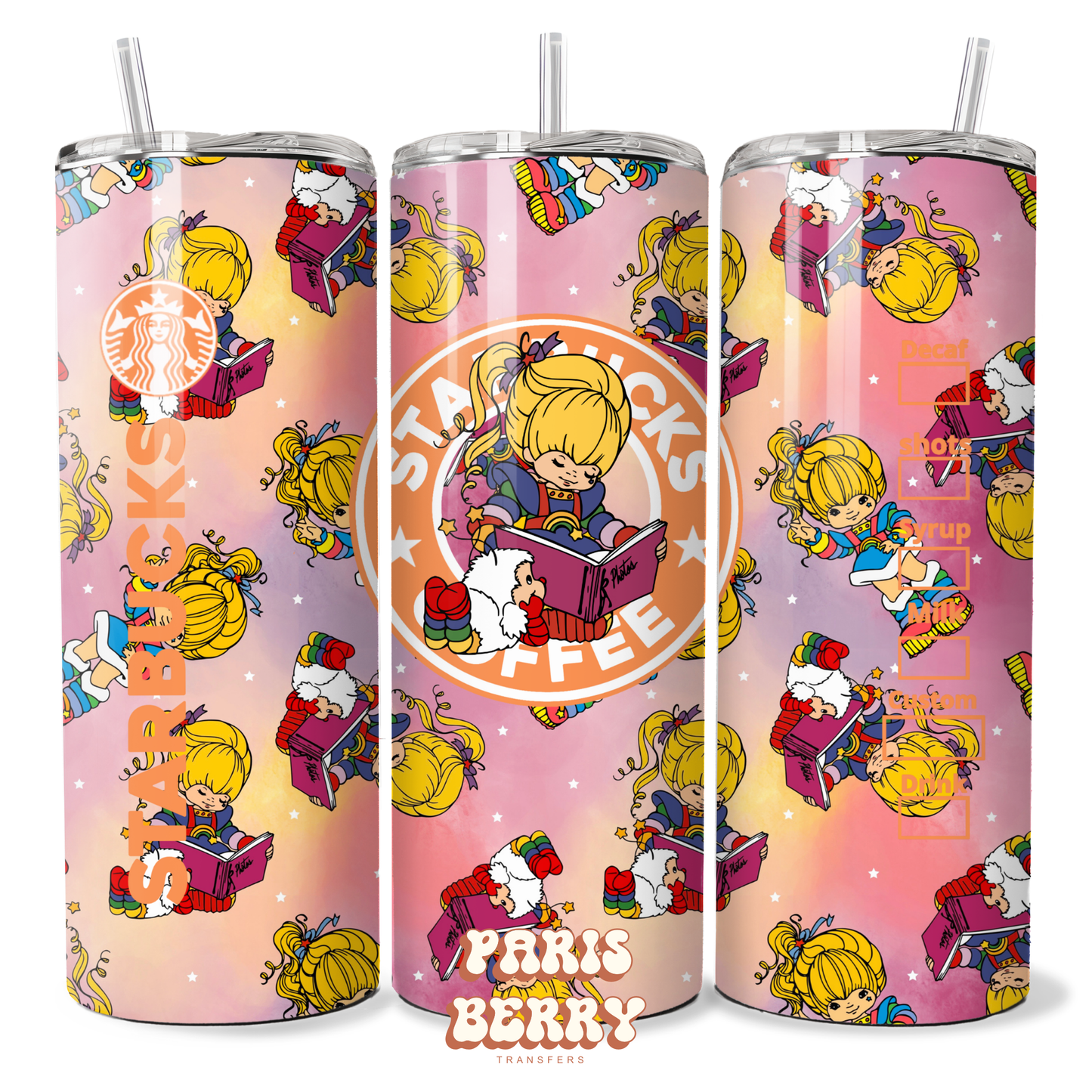 Baby Princess Coffee - 20oz Sublimation Tumbler Wrap