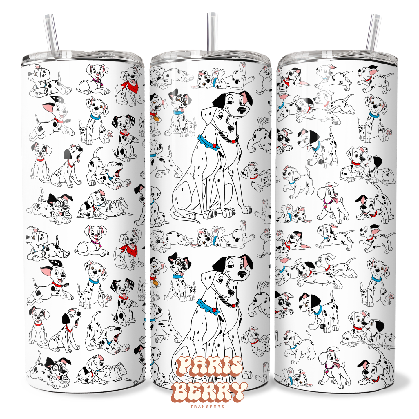 101 Dalmatians - 20oz Sublimation Tumbler Wrap