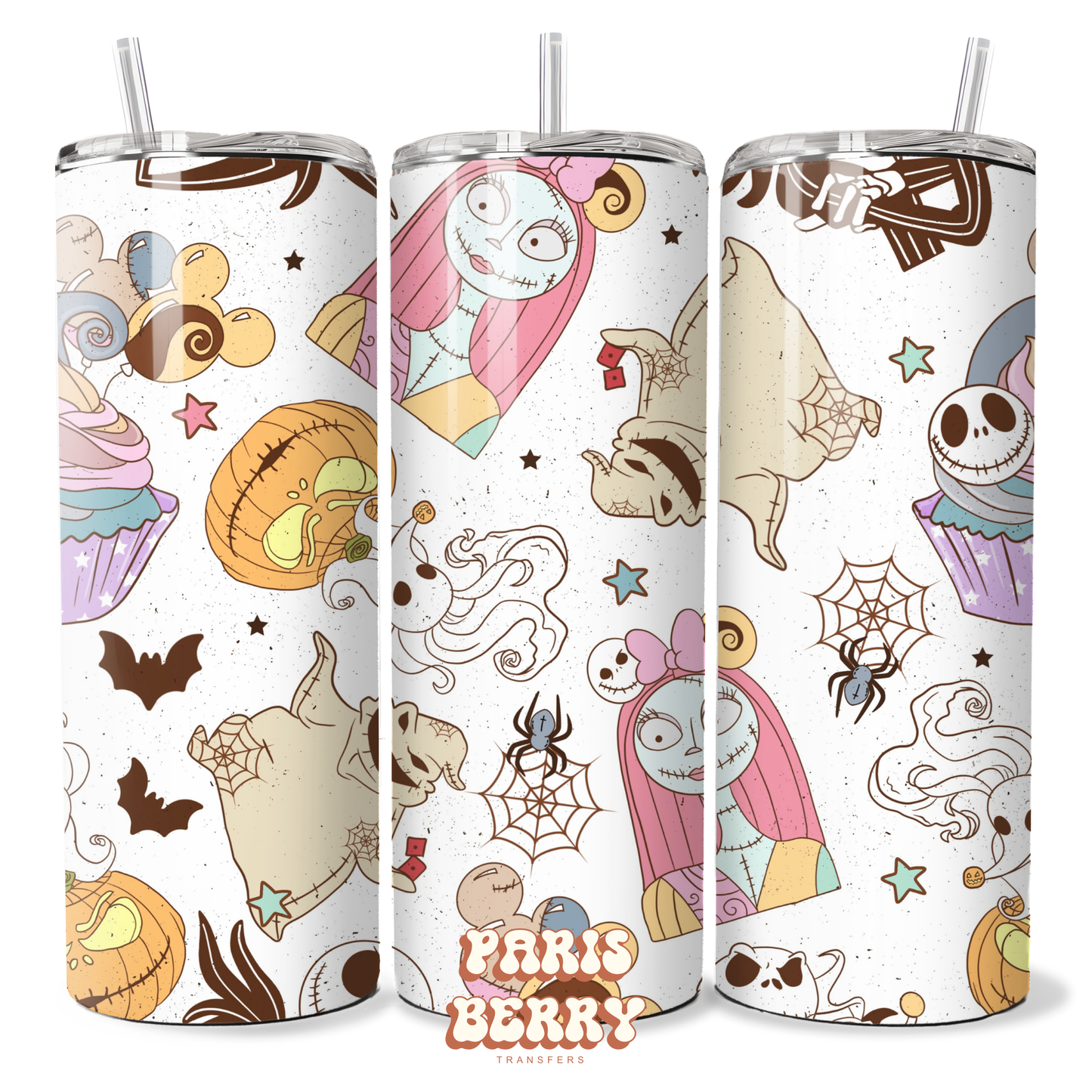 Christmas Nightmare & Friends - 20oz Sublimation Tumbler Wrap