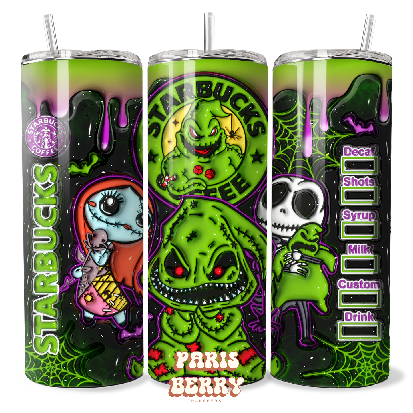 Baby Oogie Boogie Coffee - 20oz Sublimation Tumbler Wrap