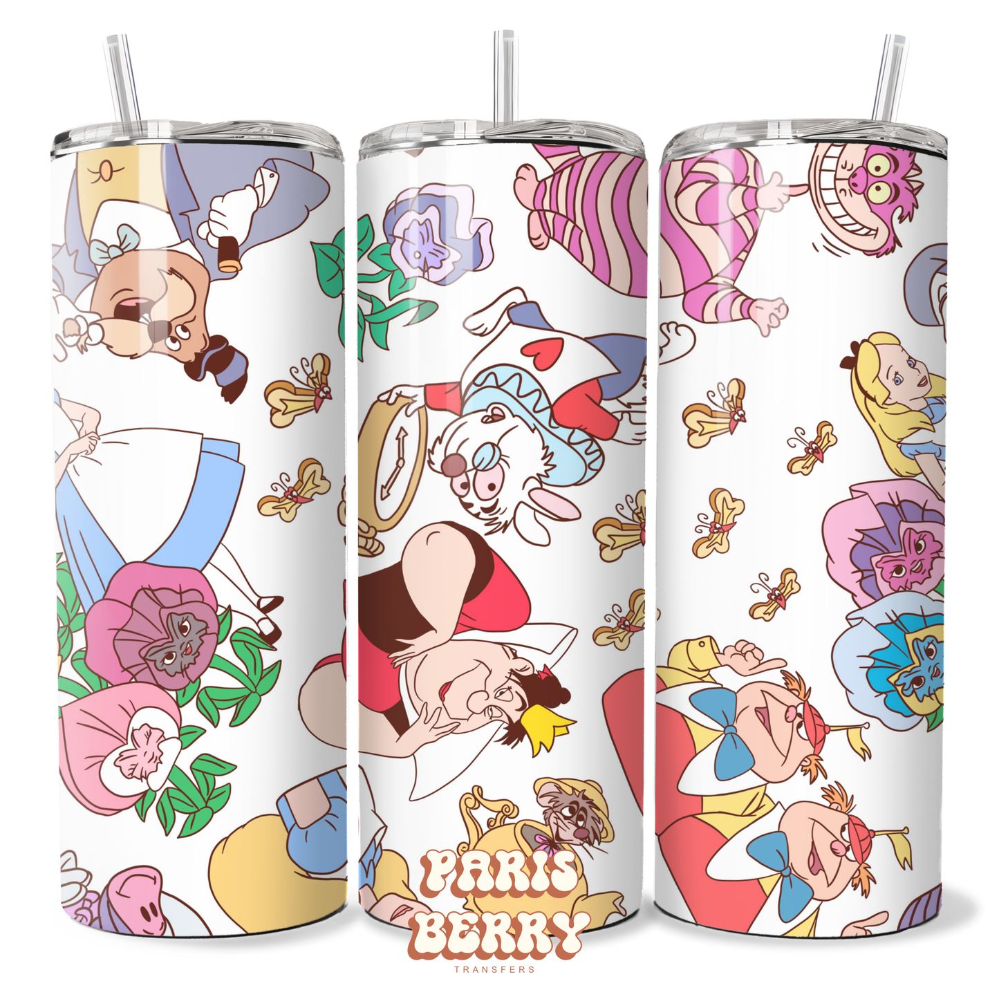 Wonderland Princess Alice - 20oz Sublimation Tumbler Wrap