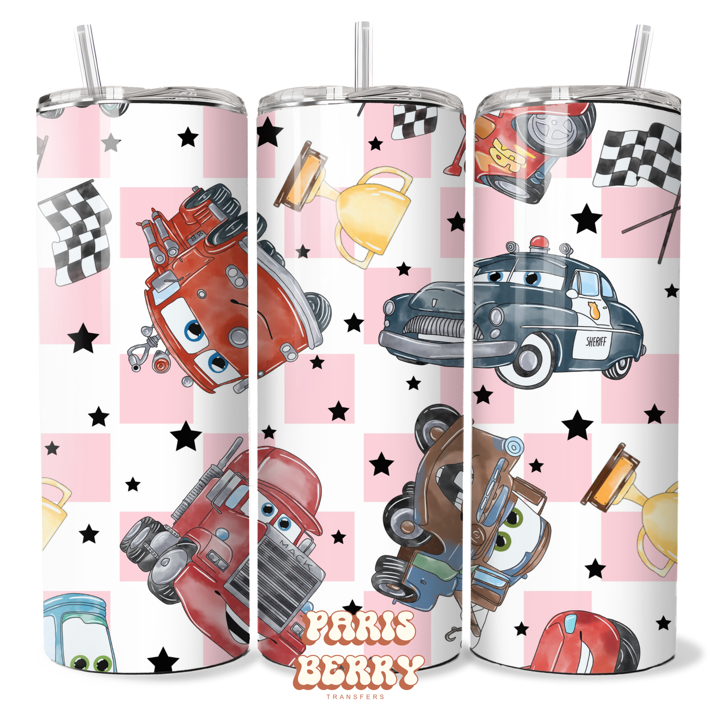 Cars - 20oz Sublimation Tumbler Wrap