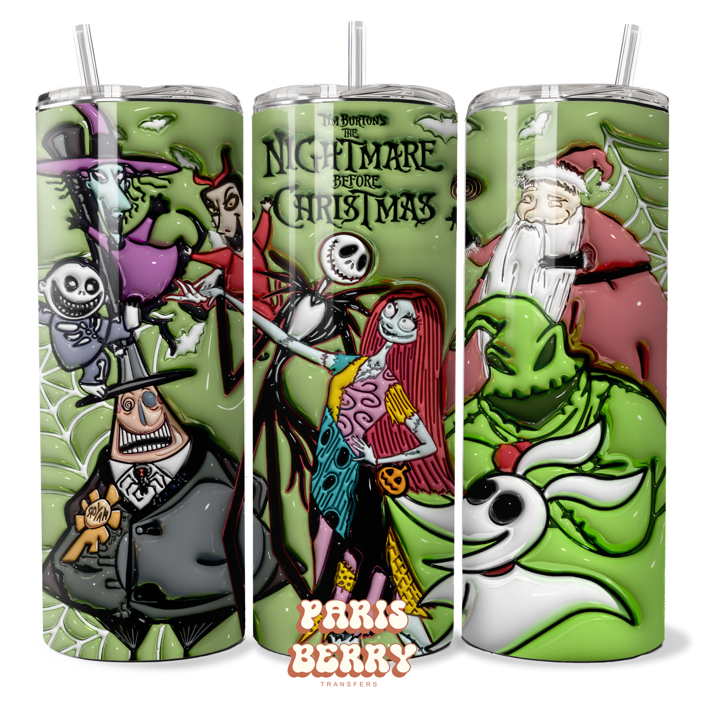 Christmas Nightmare - 20oz Sublimation Tumbler Wrap
