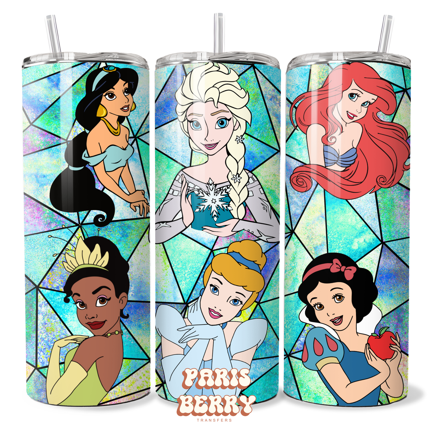 WD Princesses - 20oz Sublimation Tumbler Wrap