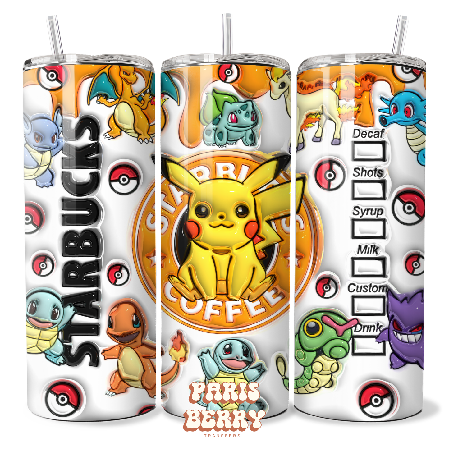 Pika Coffee - 20oz Sublimation Tumbler Wrap