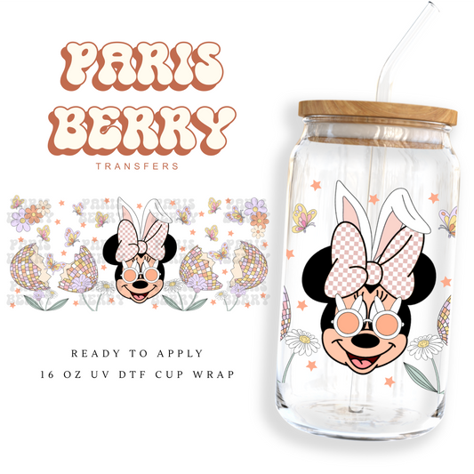 Bunny Easter Mouse - 16oz UVDTF Cup Wrap