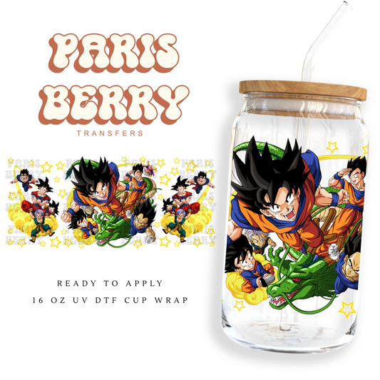 Legend Warriors - 16oz UVDTF Cup Wrap