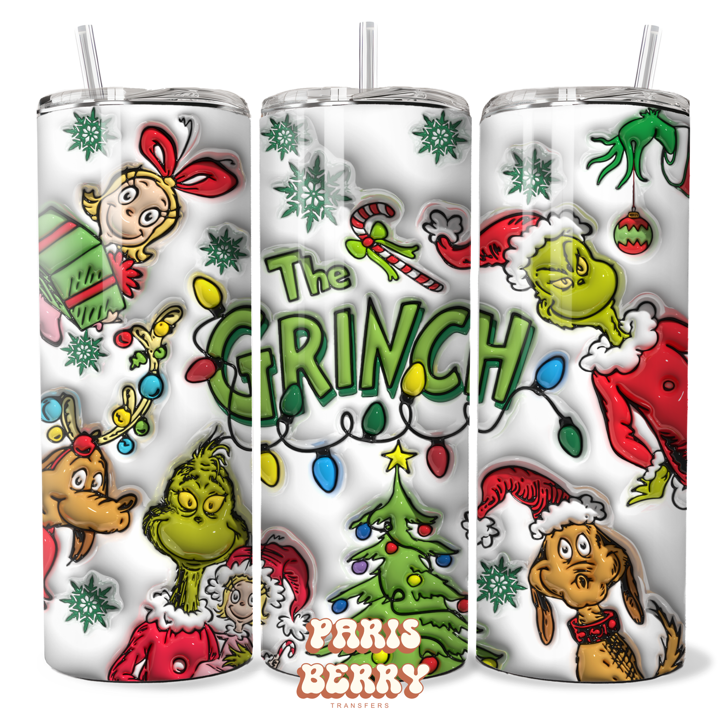 The Grinchmas - 20oz Sublimation Tumbler Wrap