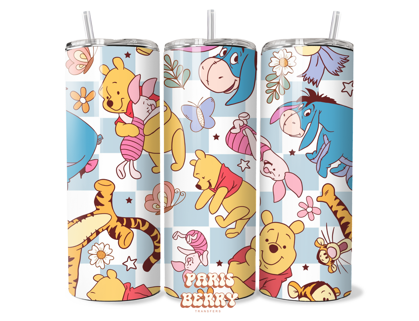 Honey Bear & Friends - 20oz Sublimation Tumbler Wrap