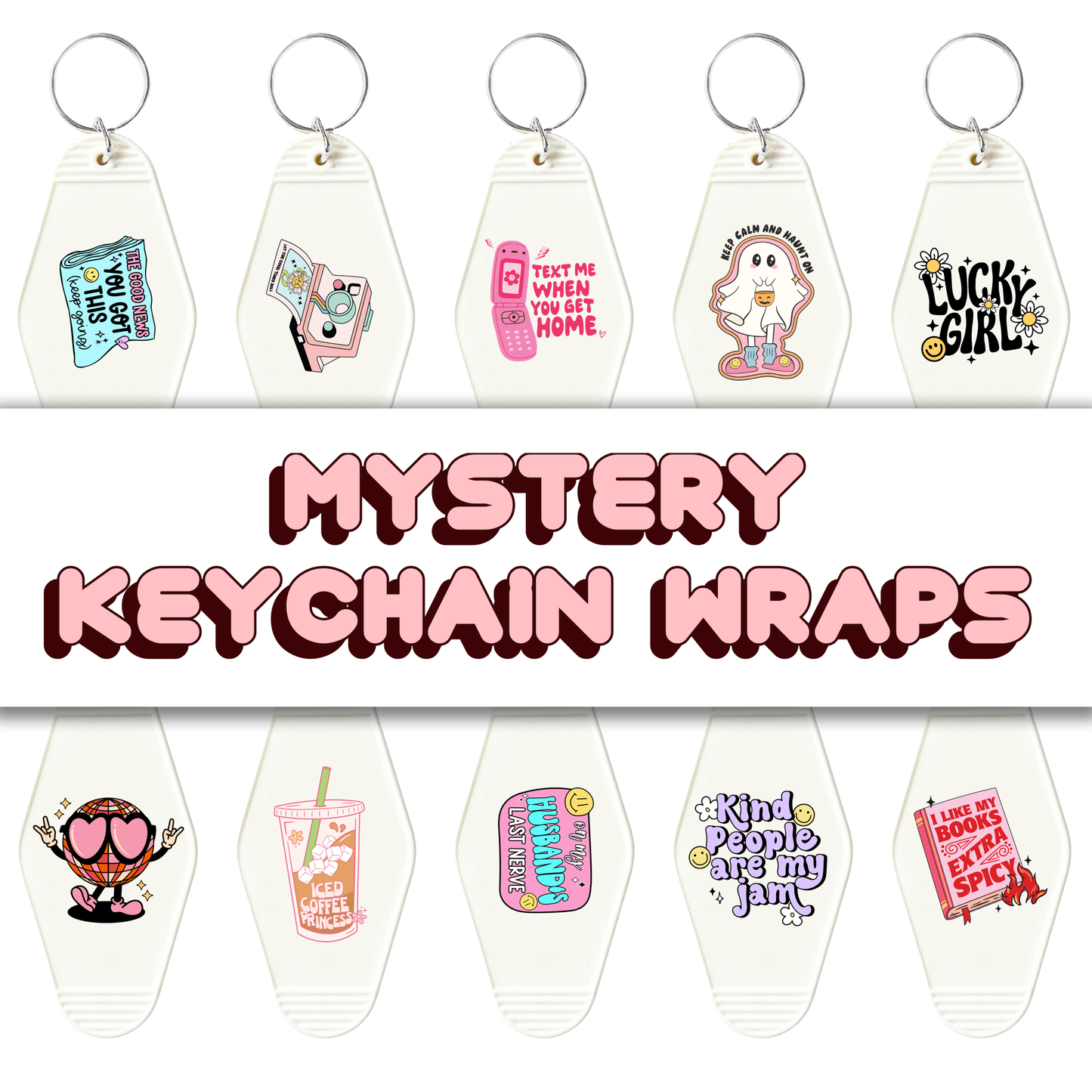 Mystery Keychain Transfer Bundle